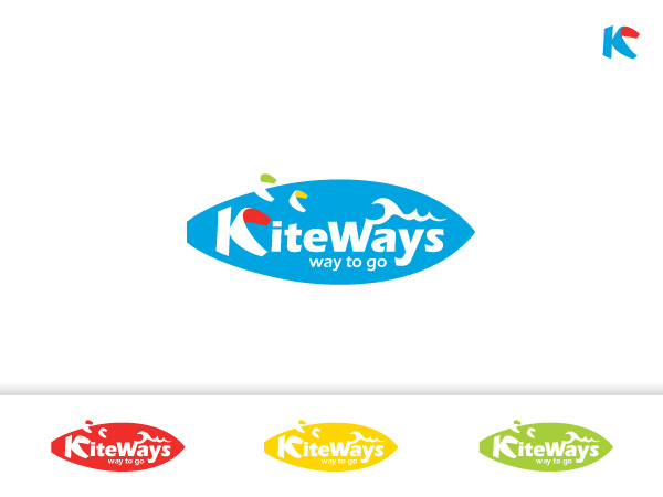 Playful, Modern, Travel Logo Design for KiteWays - Way to go by chuan ...