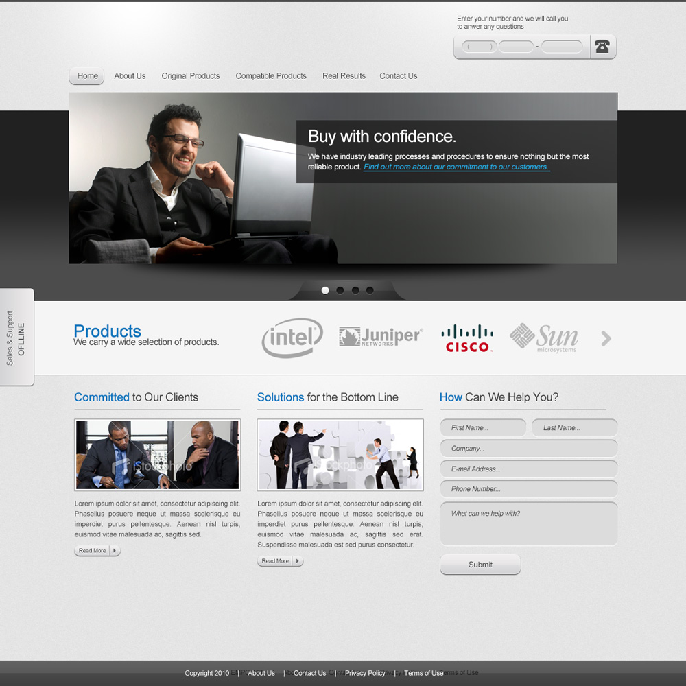 Web Design by TheRCM24 for KAMAE | Design #1719207