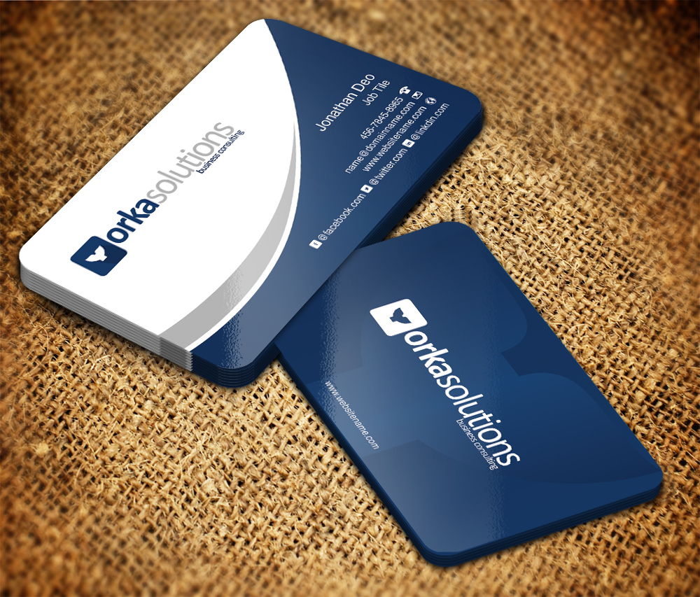 Business Card Design by Sarmishtha Chattopadhyay_loginchange for this project | Design #5996540