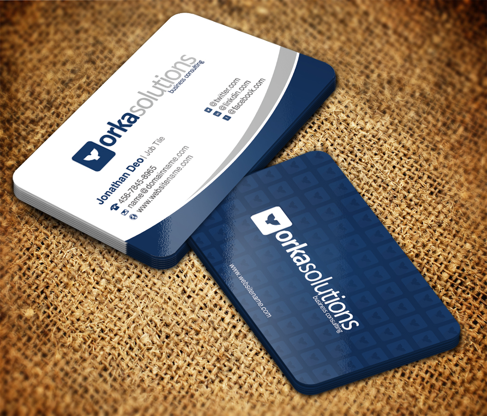 Business Card Design by Sarmishtha Chattopadhyay_loginchange for this project | Design #6016840