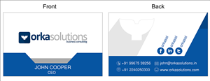 Visitenkarten-Design von CustomizingCreativity für dieses Projekt | Design: #5997383