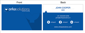 Visitenkarten-Design von CustomizingCreativity für dieses Projekt | Design: #5997401