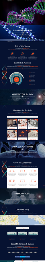 Web Design by InfiniteGFX for this project | Design: #1630517