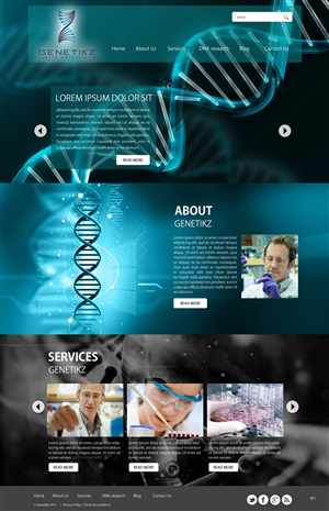 Web Design by pb for this project | Design: #1623610