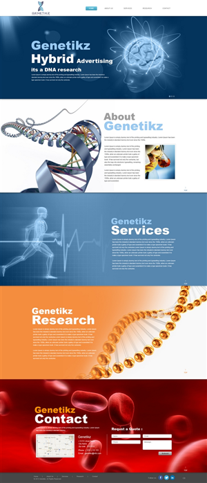 Web Design by pb for this project | Design: #1623613