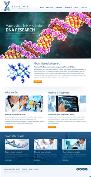 Web Design by pb for this project | Design: #1623621