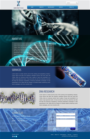 Web Design by pb for this project | Design: #1631925