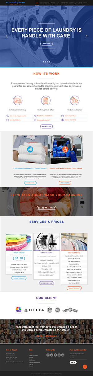 Web Design by Adeel Hanif® for this project | Design #6040154