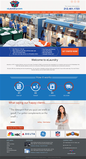 Web Design by Tanvir for this project | Design #6022700