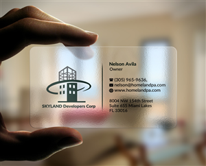 Business Card Design by AFHUN for this project | Design: #6004221
