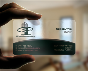 Business Card Design by AFHUN for this project | Design: #6004232