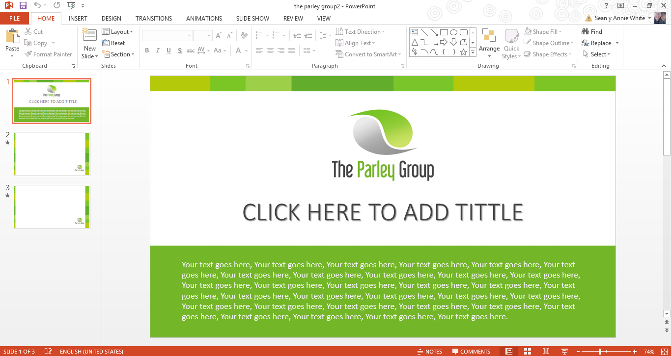 Logo Design by Ana White for The Parely Group | Design #6152170
