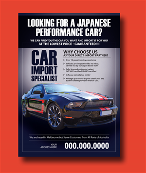Flyer Design by uk for this project | Design #6061436