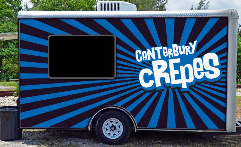 Schilder-Design von tahir für Canterbury Crepes | Design #1710471