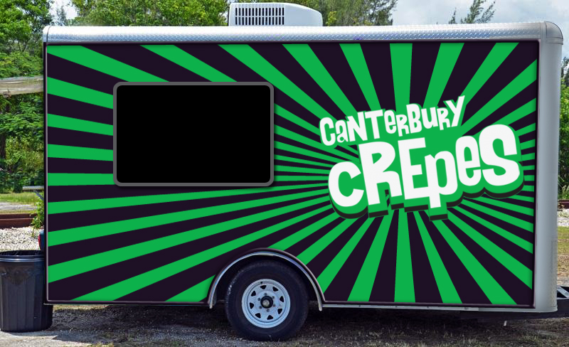 Signage Design by tahir for Canterbury Crepes | Design #1710474