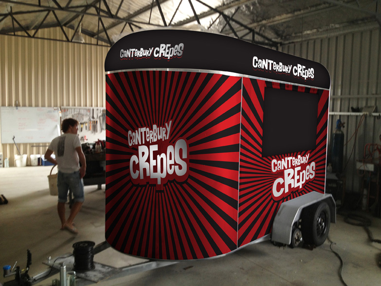 Signage Design by tahir for Canterbury Crepes | Design #1726597