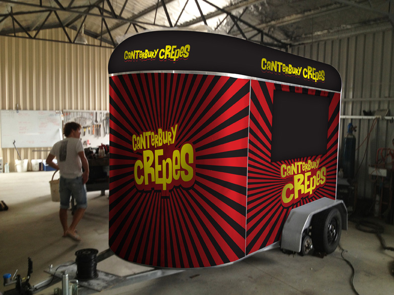 Signage Design by tahir for Canterbury Crepes | Design #1726603