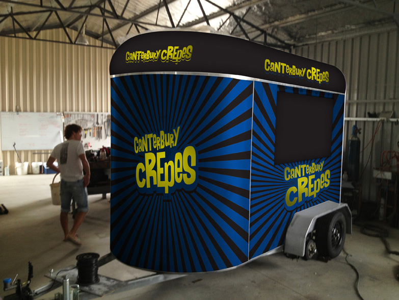 Signage Design by tahir for Canterbury Crepes | Design #1726606