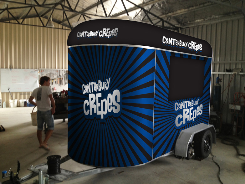 Signage Design by tahir for Canterbury Crepes | Design #1726608