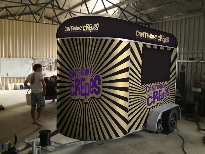 Signage Design by tahir for Canterbury Crepes | Design #1727417