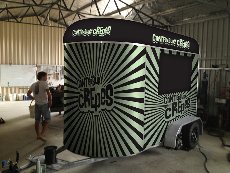 Signage Design by tahir for Canterbury Crepes | Design #1727419