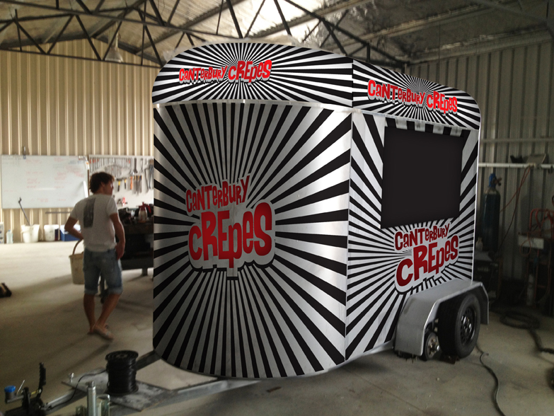 Signage Design by tahir for Canterbury Crepes | Design #1740906