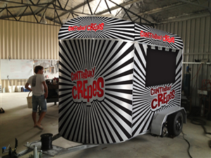 Signage Design by tahir for Canterbury Crepes | Design: #1740906
