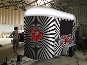 Signage Design by tahir for Canterbury Crepes | Design: #1773759
