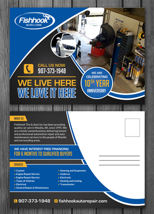 Postcard Design by debdesign