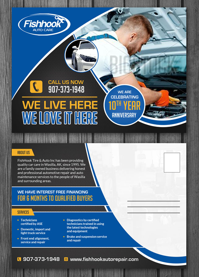 Postcard Design by debdesign for this project | Design #6151615