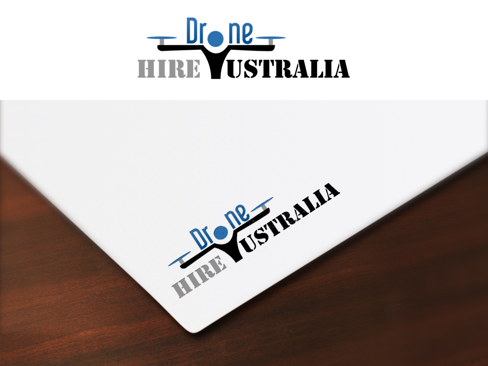 Logo Design by Shashka designs for Drone Hire Australia | Design #6019549