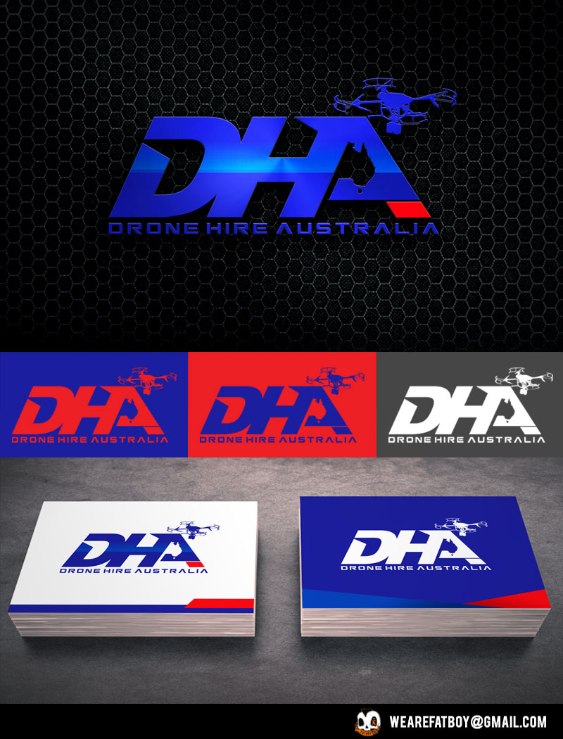 Logo Design by Fatboy Graphic for Drone Hire Australia | Design #6011837