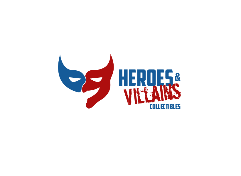 Logo Design by stevehuntriss for Heroes and Villains Collectibles | Design #1631690