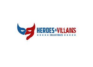 Logo Design by stevehuntriss for Heroes and Villains Collectibles | Design #1631693