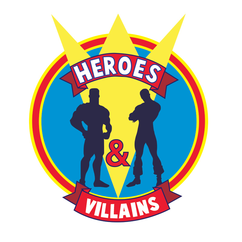 Logo-Design von Pato Casalini für Heroes and Villains Collectibles | Design #1626482