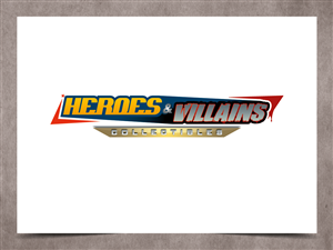 Logo Design by sD for Heroes and Villains Collectibles | Design #1627589