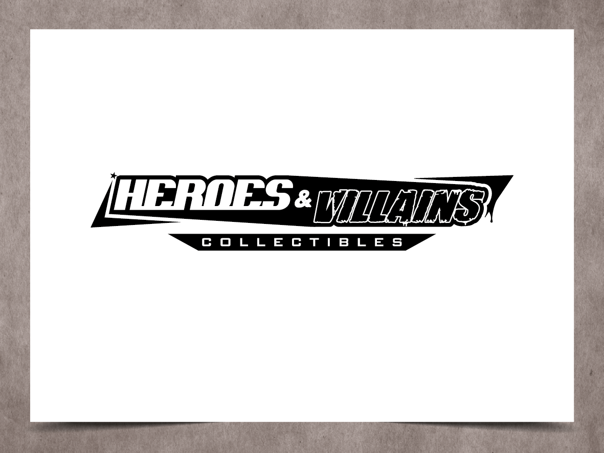 Logo Design by sD for Heroes and Villains Collectibles | Design #1627593