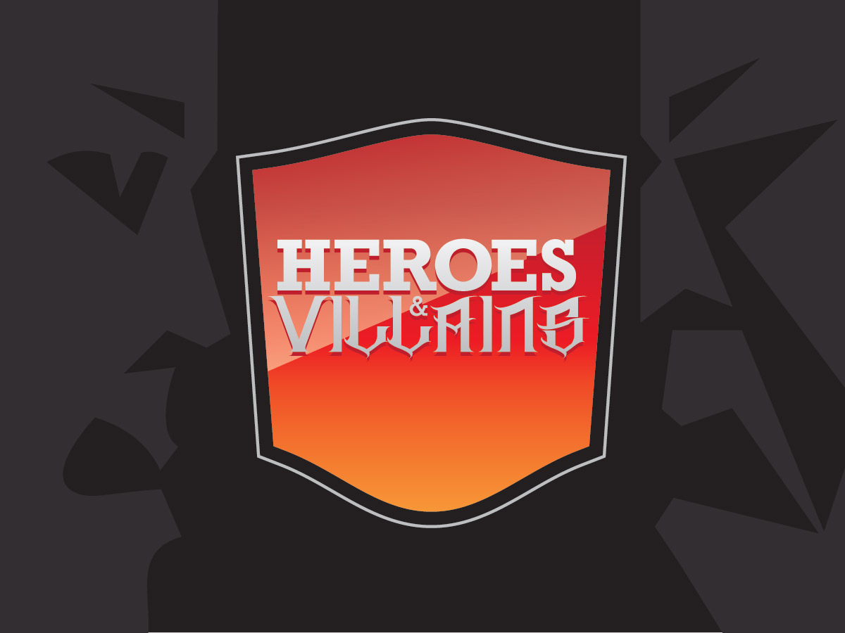 Logo Design by RAW for Heroes and Villains Collectibles | Design #1631702