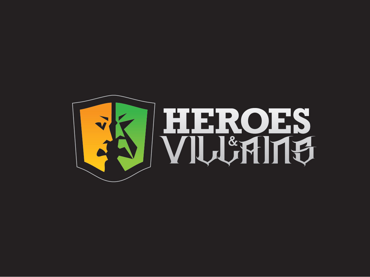 Logo Design by RAW for Heroes and Villains Collectibles | Design #1631704