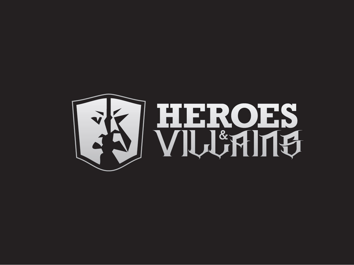 Logo Design by RAW for Heroes and Villains Collectibles | Design #1631713
