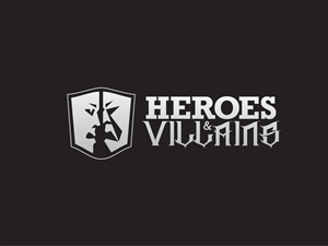 Logo Design by RAW for Heroes and Villains Collectibles | Design: #1631713