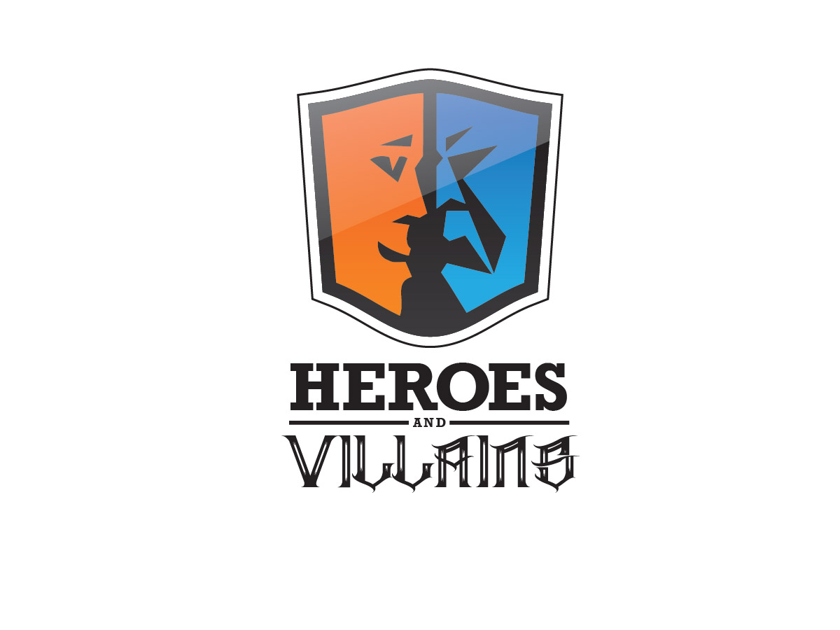 Logo Design by RAW for Heroes and Villains Collectibles | Design #1631714