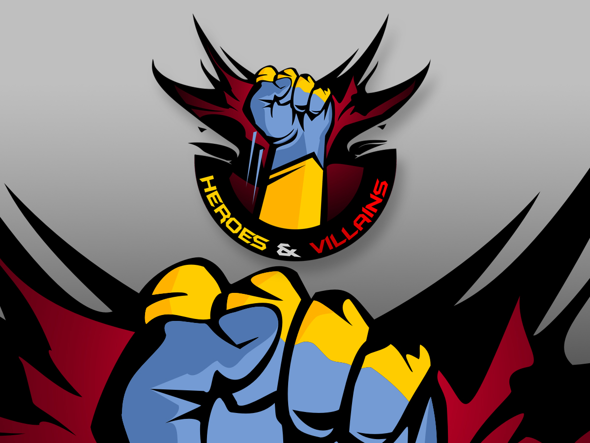 Logo Design by vladst2004 for Heroes and Villains Collectibles | Design #1619089
