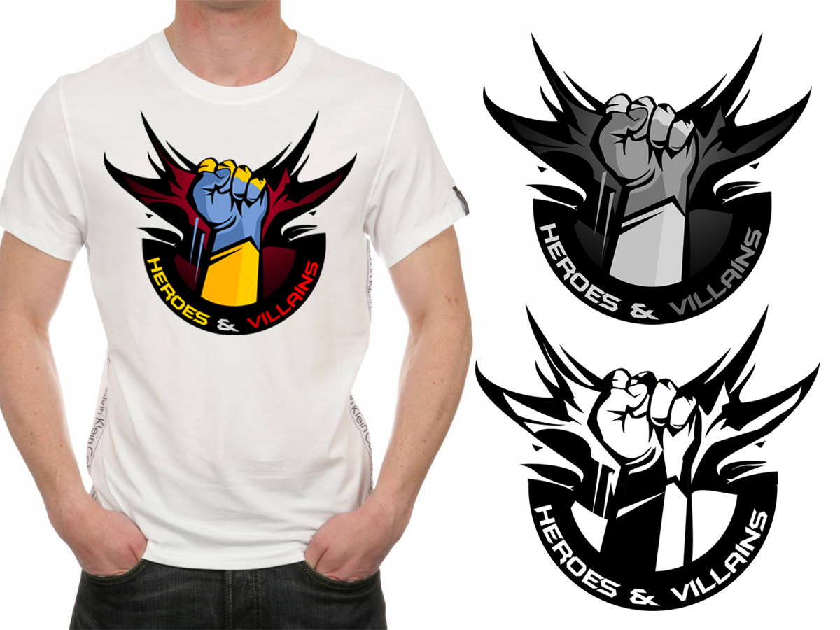 Logo Design by vladst2004 for Heroes and Villains Collectibles | Design #1620313