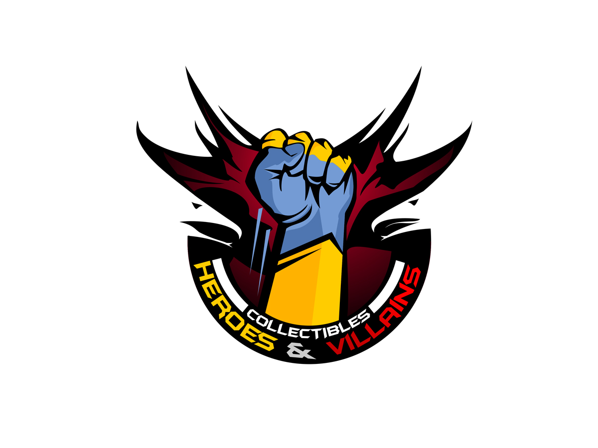 Logo Design by vladst2004 for Heroes and Villains Collectibles | Design #1620593