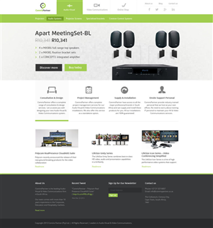 Web Design by Epul for Comms Partner (Pty) Ltd. | Design: #1632374