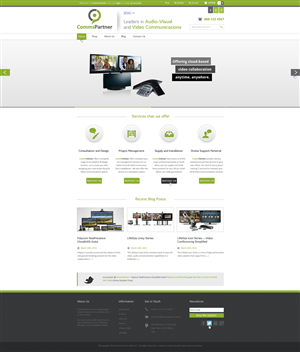 Web Design by AriefK for Comms Partner (Pty) Ltd. | Design: #1632233