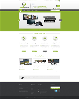 Web Design by AriefK for Comms Partner (Pty) Ltd. | Design: #1638319