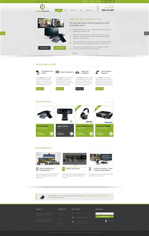 Web Design by AriefK for Comms Partner (Pty) Ltd. | Design: #1649725