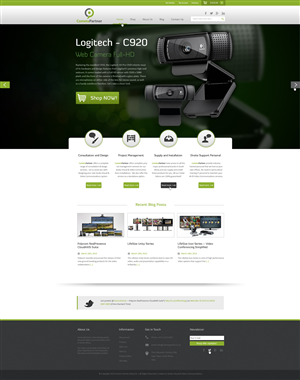 Web Design par AriefK pour Comms Partner (Pty) Ltd. | Design : #1653474